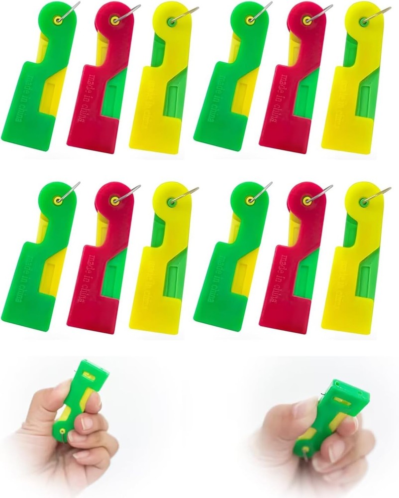 Portable Automatic Needle Threader with Keychain - Perfect for All Users