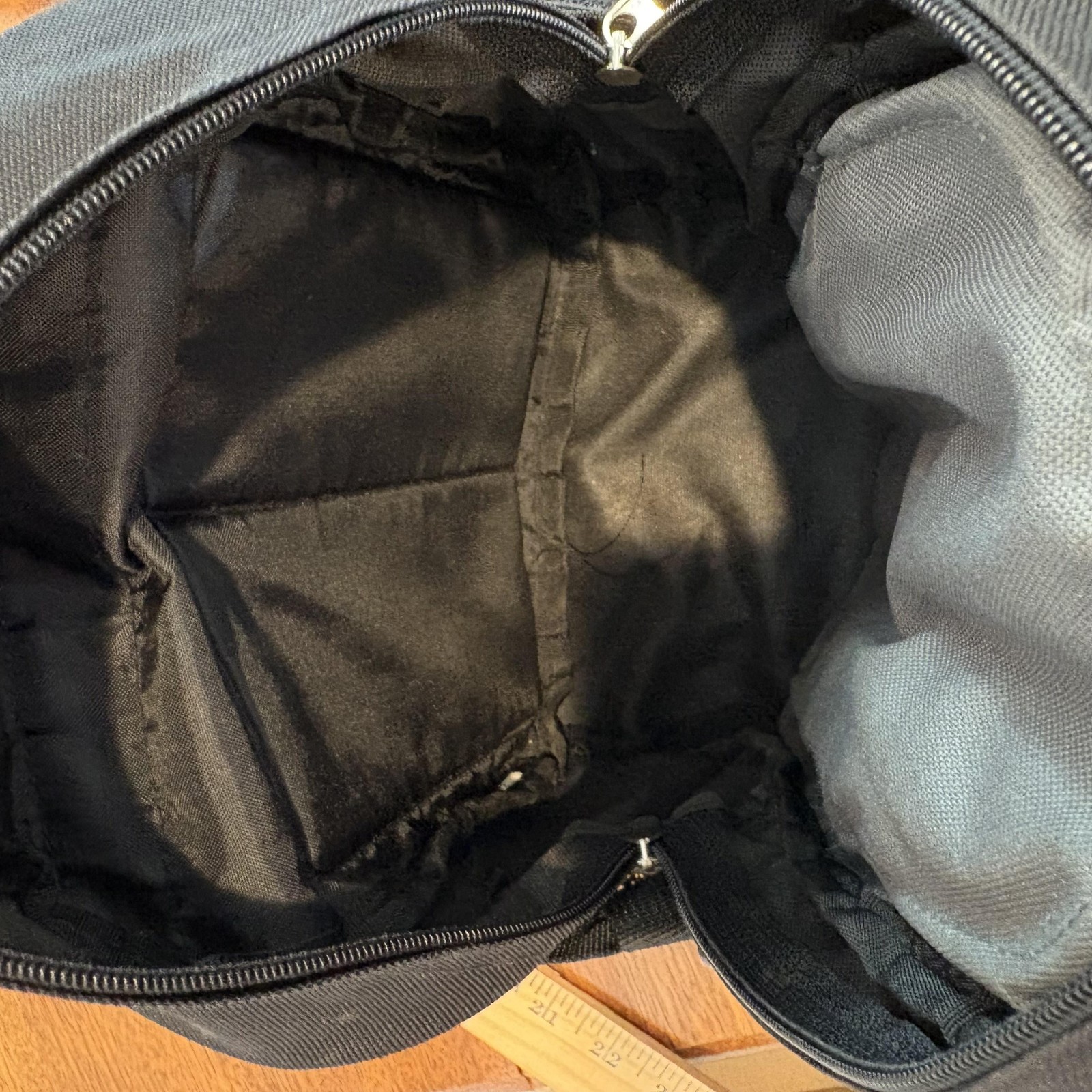 Mini Backpack Black Orange Bungee Mesh Pockets Disney McQueen Baymax Charms