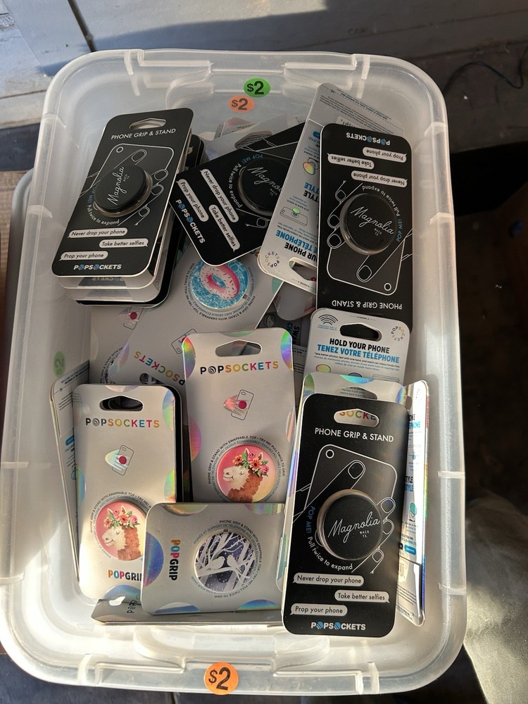 Wholesale Bulk Lot 100 pcs Cases For IPhone PopSockets,Screen Protectors