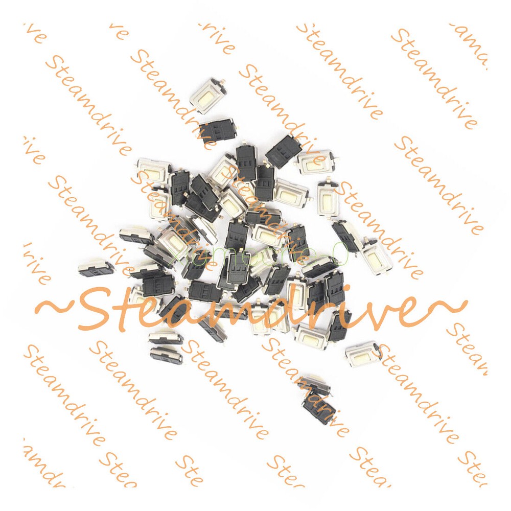 200pcs 3X6X2.5mm Tactile Push Button Switch Tact Switch Micro Switch 2-Pin SMD*