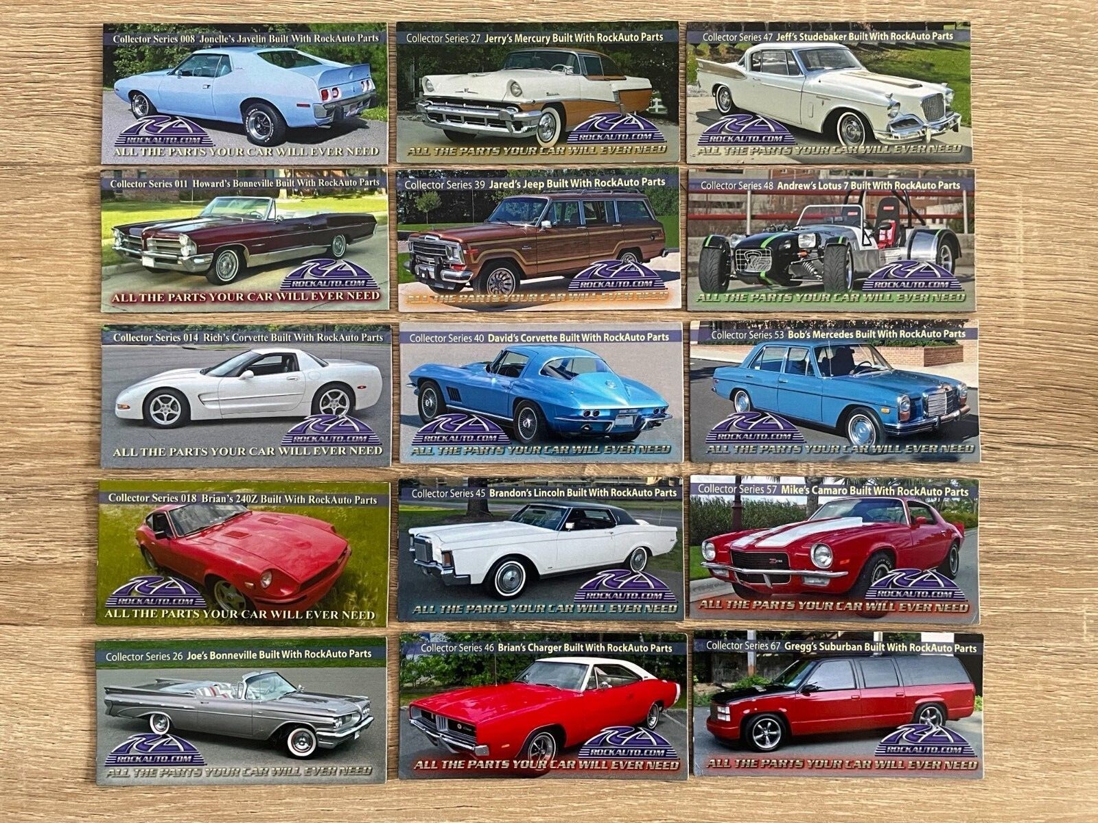 Aimant Rock Auto magnet collector series U-Pick List