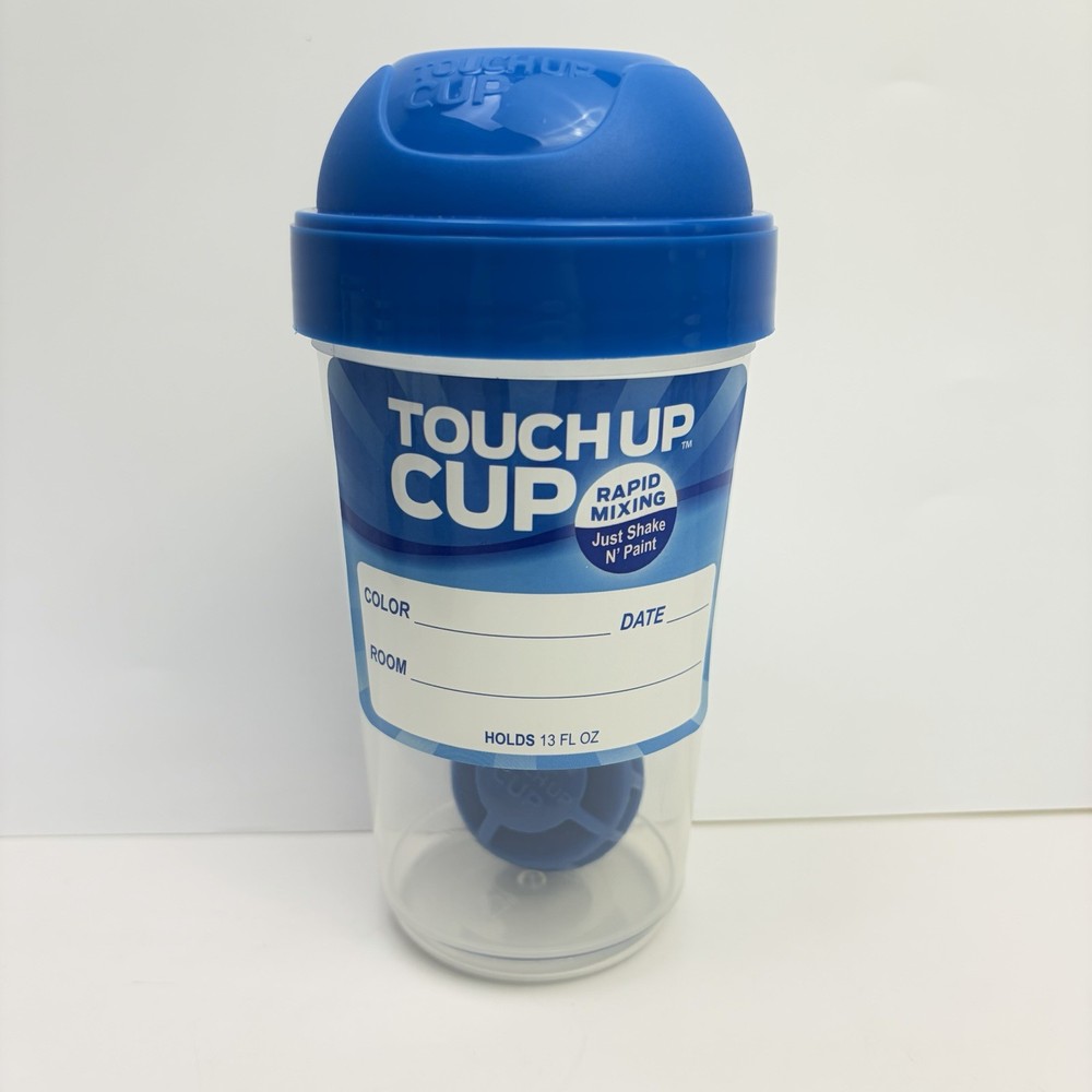Touch Up Cup Rapid Mixing Just Shake N' Paint Storage Container, 4 Cups