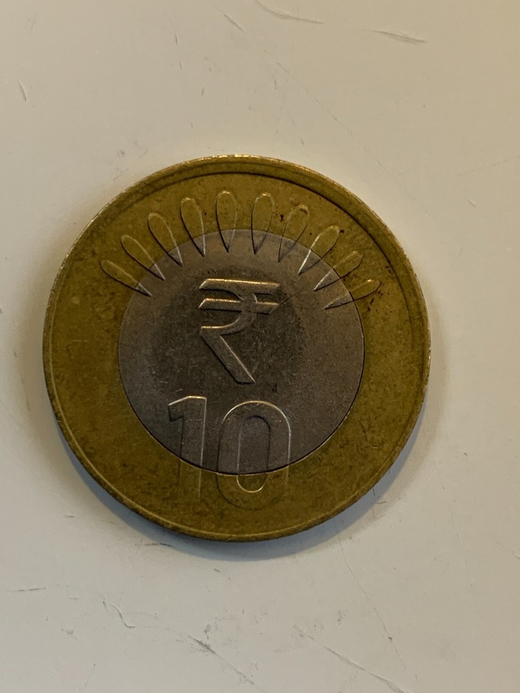 2016 India 10-rupee coin