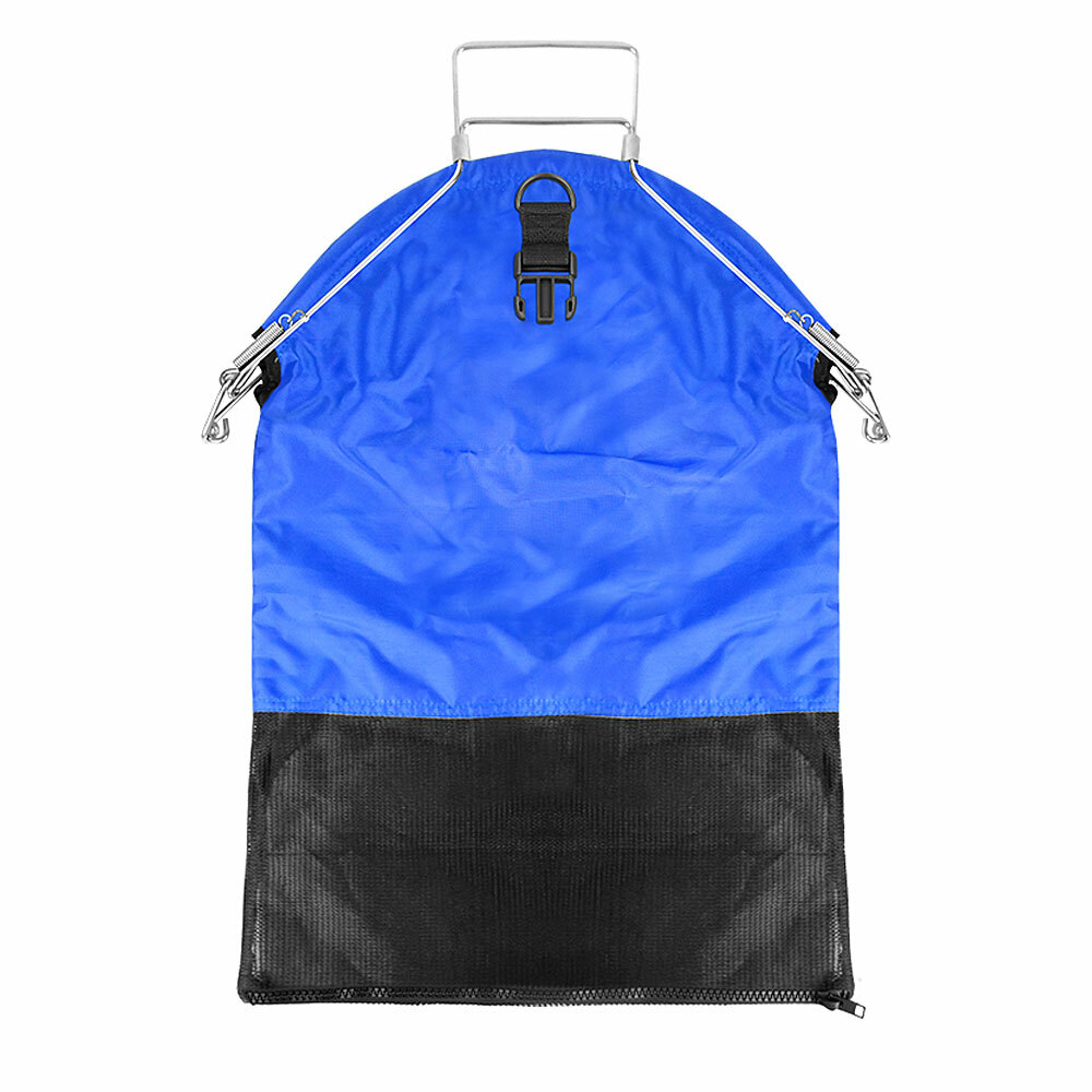 Scuba Max BG-633 Squeeze Handle Lobster Catch Bag Mesh Bottom