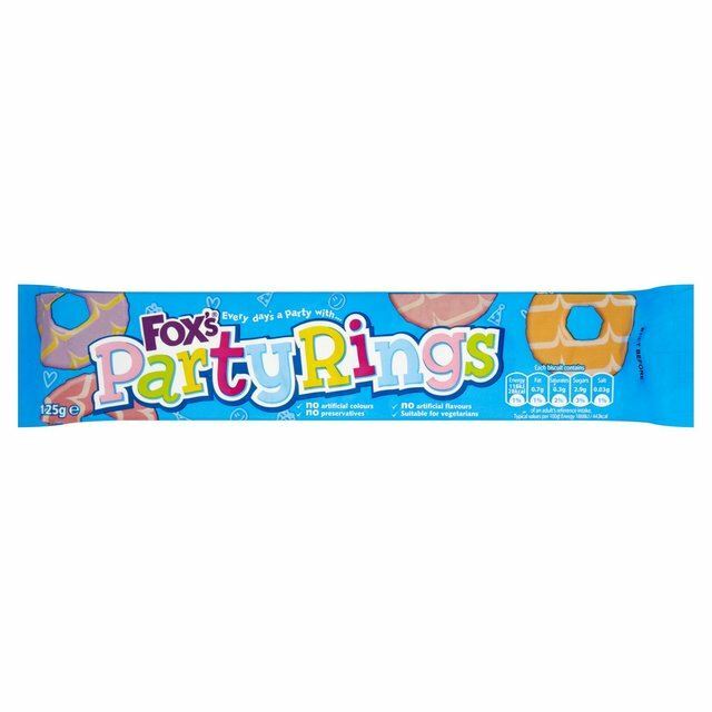 Fox's Party Rings - 125g