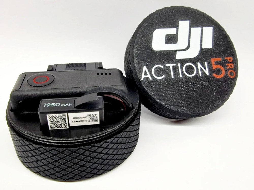 DJI OSMO ACTION 5/4/3 Case for Battery's and MicroSD's