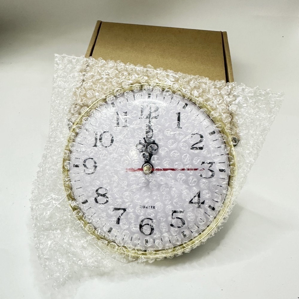 Easy to Read Arabic Numeral Quartz Clock Insert for DIY and Replacement