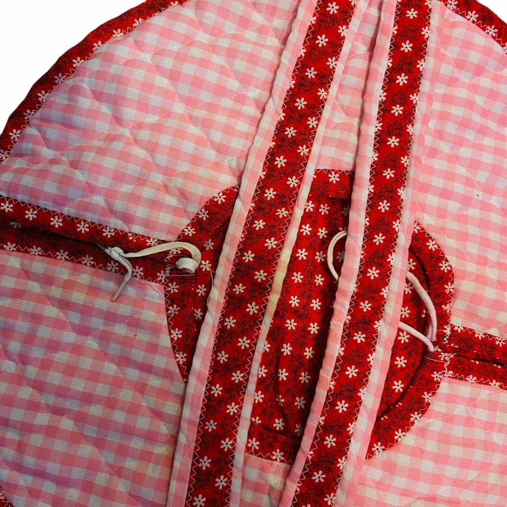 4263 Adjustable round Caserole Carrier quilted 17"