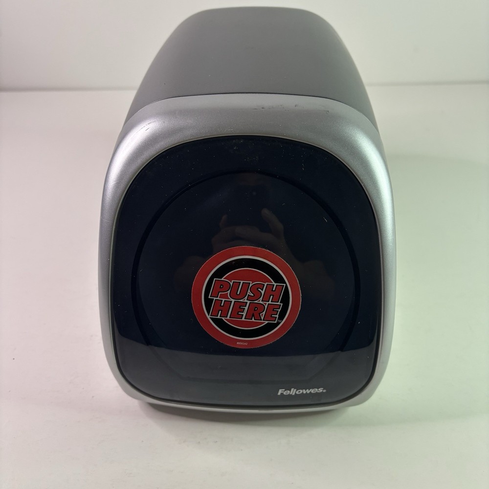 Fellowes CD DVD Desktop Push Open Retracting 60 Disc Storage Holder Working