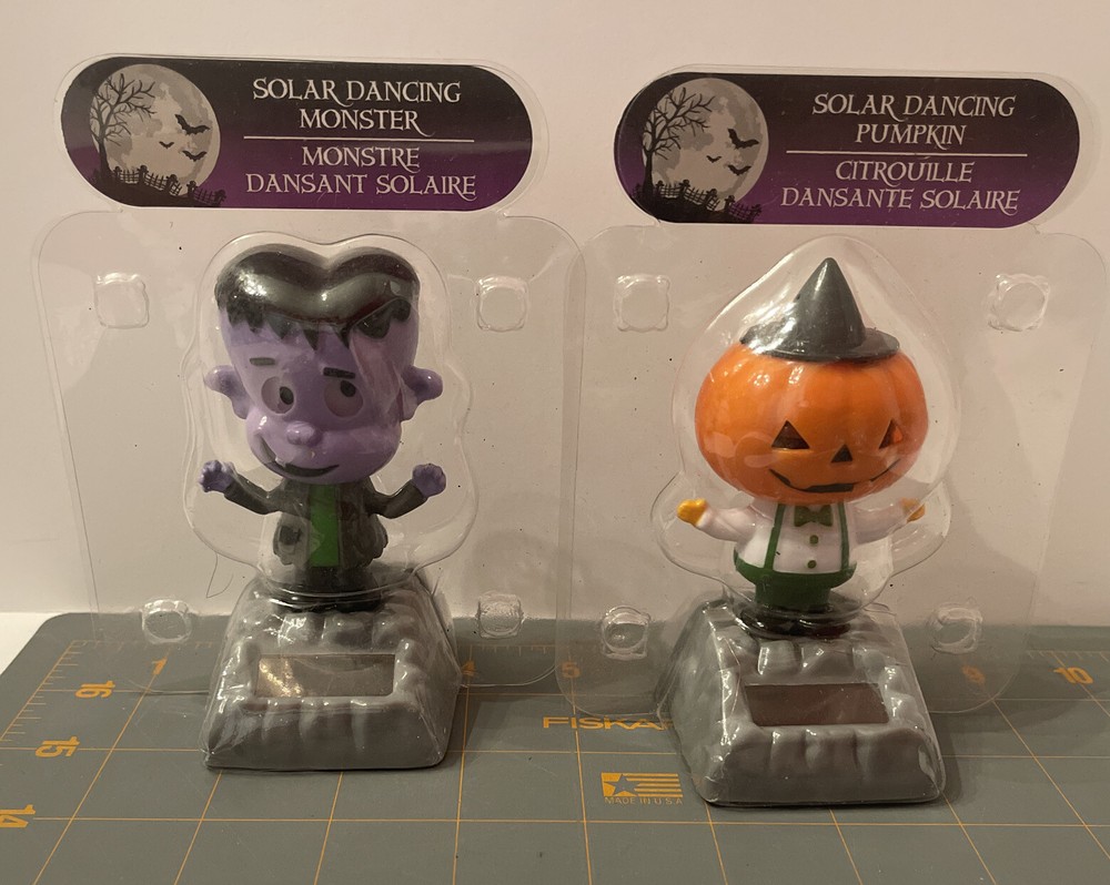 Solar Powered Dancing Monster And Pumpkin