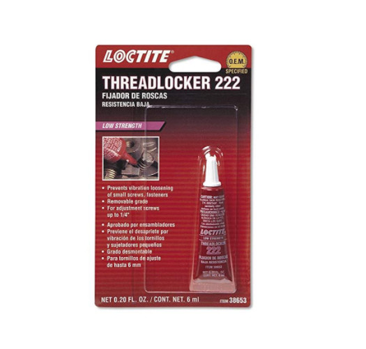 Loctite Threadlocker 222 Low Strength - #PM38653