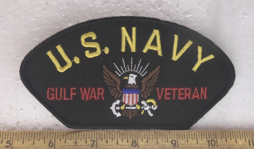 U.S. Navy - Gulf War Veteran Embroidered Patch
