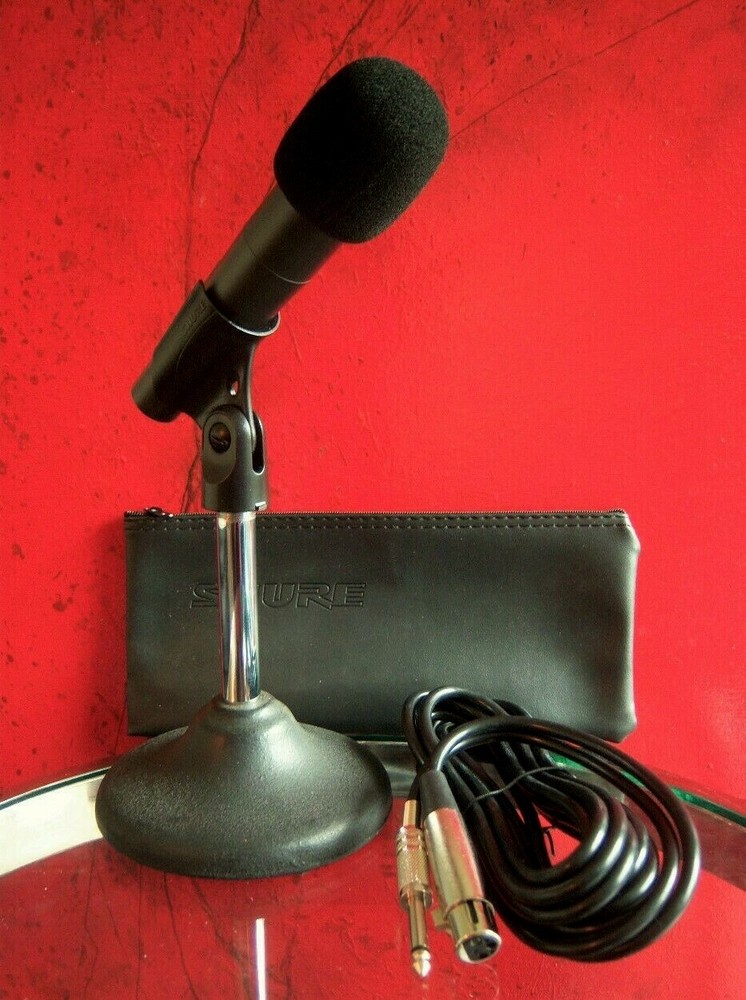 Moukey MWm-4 dynamic cardioid microphone w extras