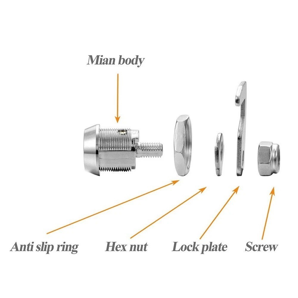Cam Lock Electrophoretic Finish Enhanced Security Multiple Storage Units