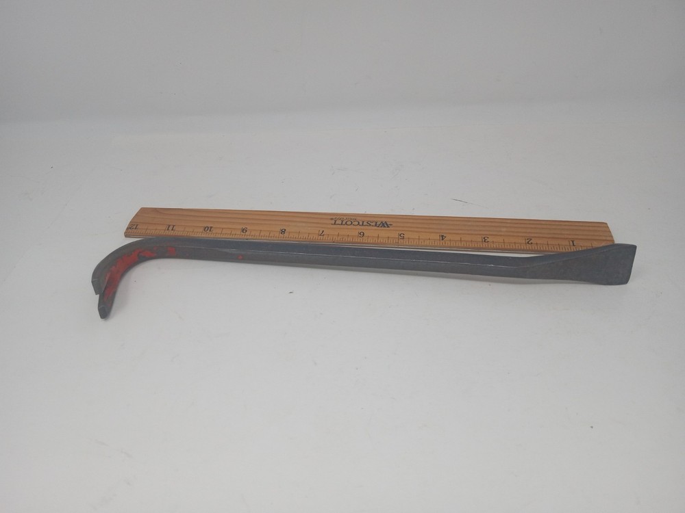Vintage 12" Pry Crow Hook Bar Nail Puller