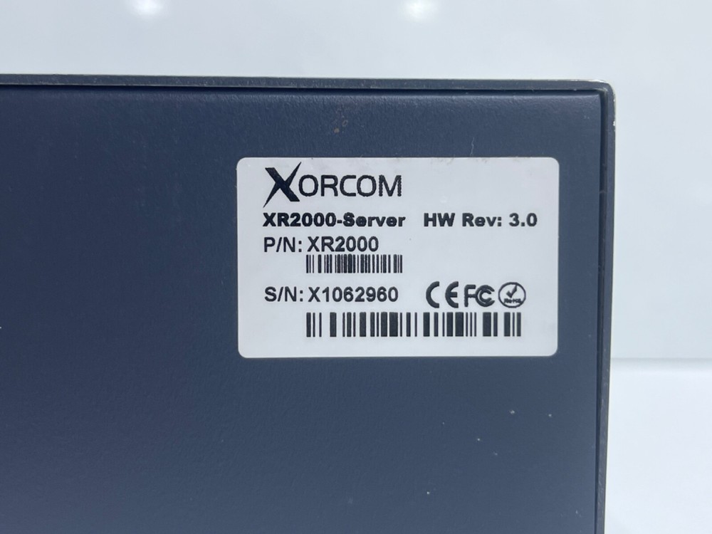 XORCOM XR2000-SERVER HW REV:3.0 PN:XR2000 XPP
