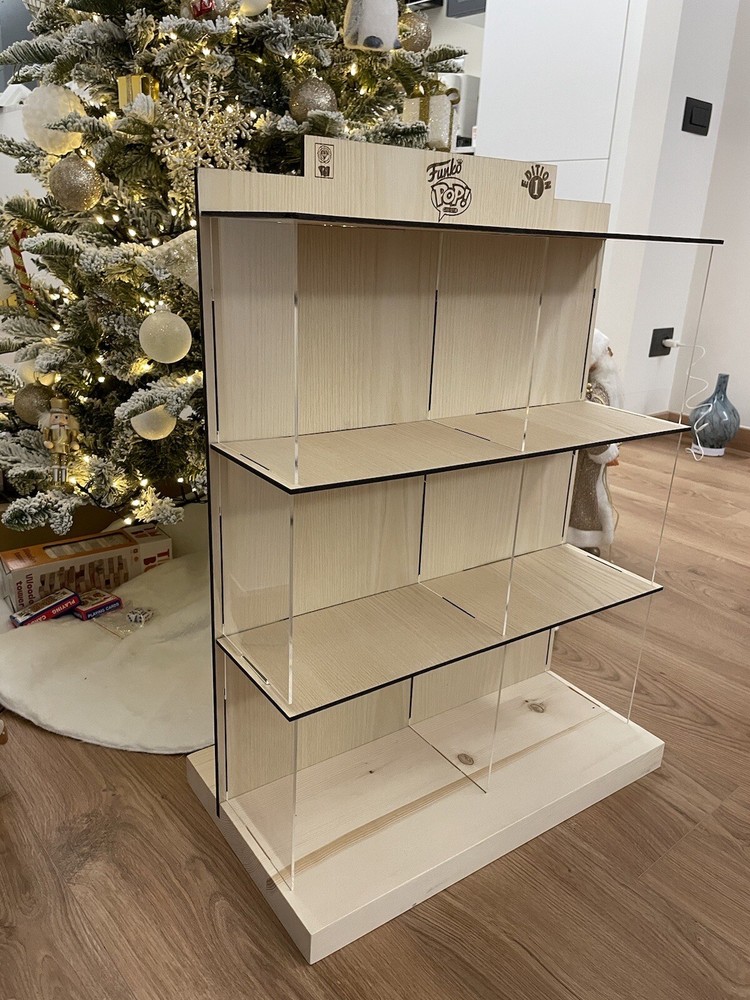 Funko Pop Card Box Dispenser Handmade Display Case Multipurpose Display Case Library