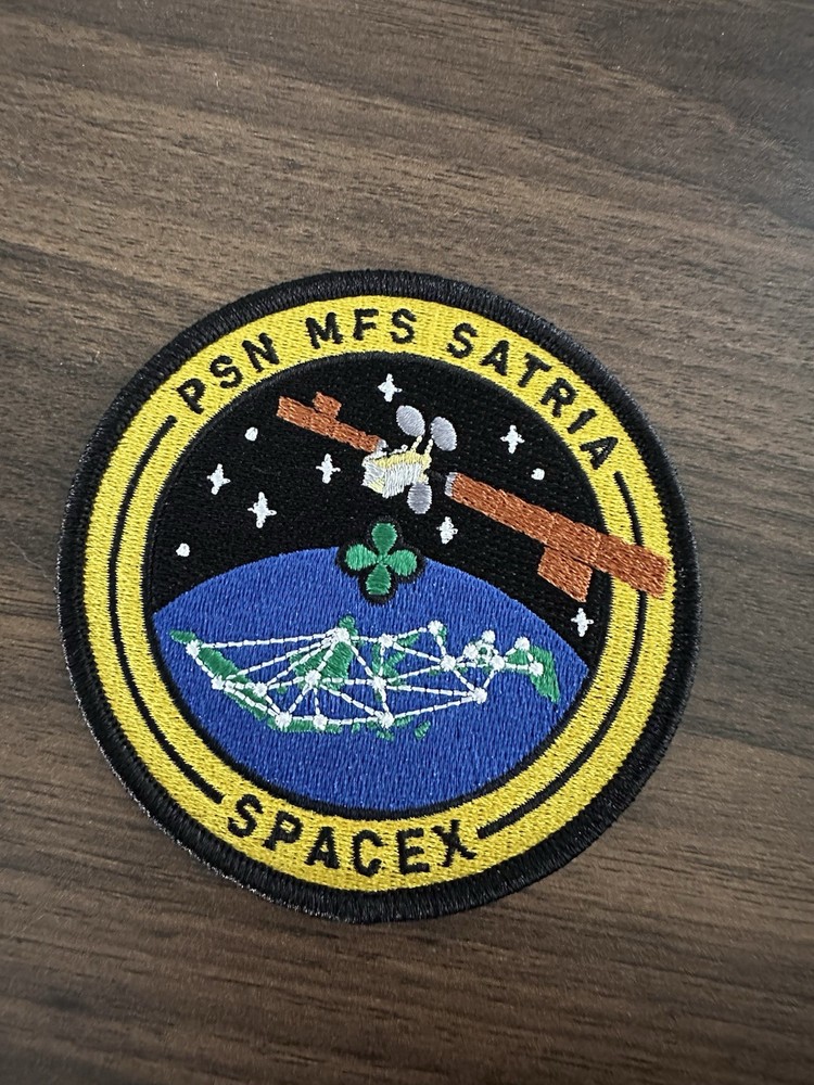 SpaceX Stratia Sattelite PROGRAM MISSION PATCH 3.5”