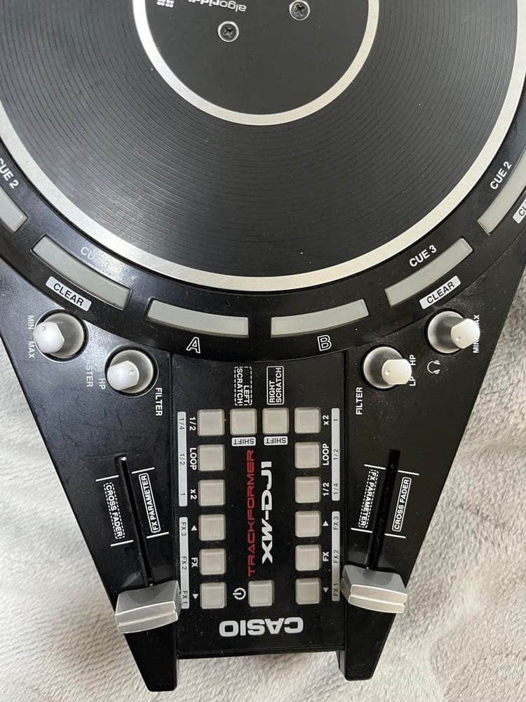 CASIO XW-DJ1 Trackformer DJ Controller Used from JAPAN