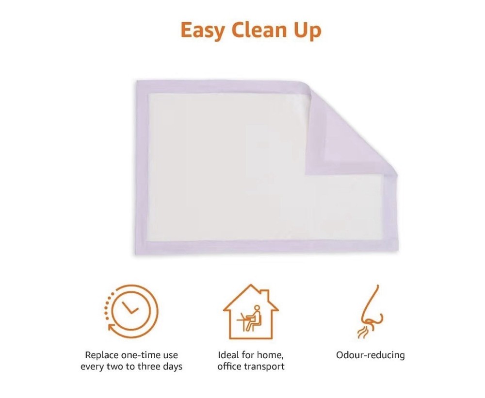 Amazon Basics Cat Pad Refills for Litter Box - 20 Count