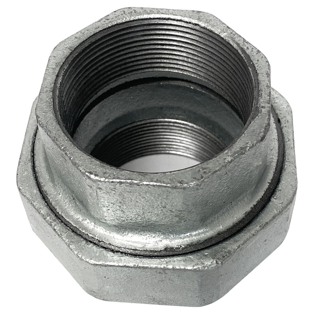 2-1/2 Galvanized Union 2-1/2" FNPT X 2-1/2" FNPT Thread