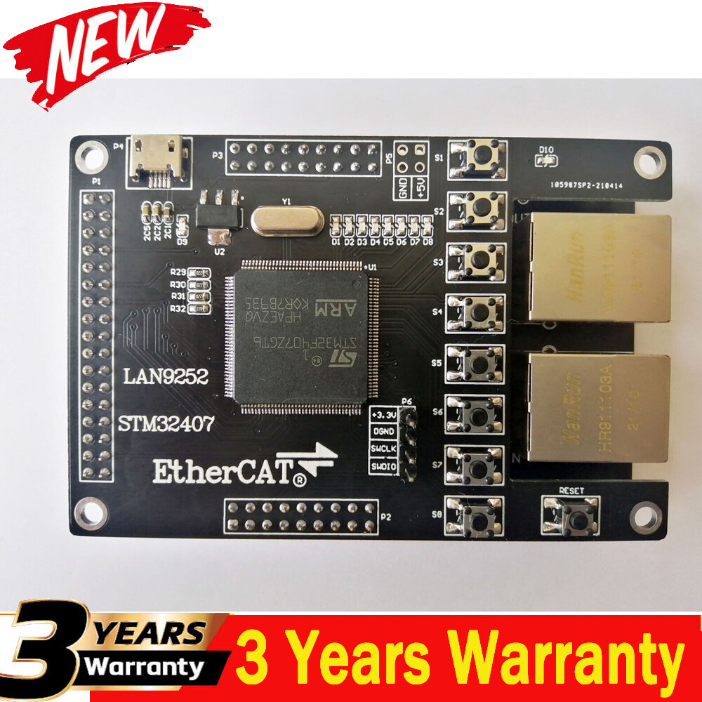 LAN9252 STM32407 Slave Station Development Board for EtherCAT Slave Station NEW