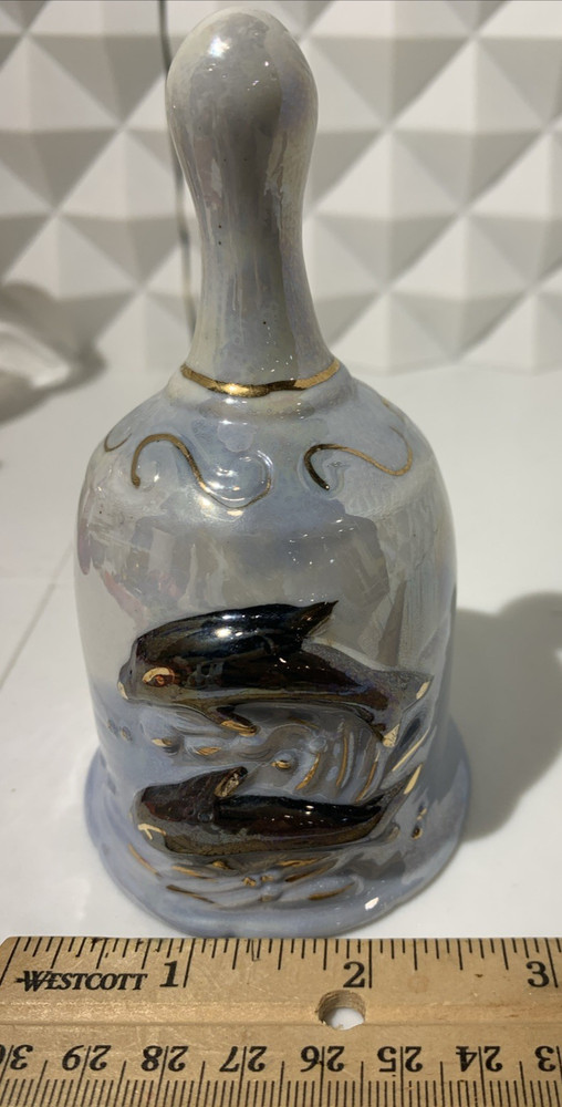 Ceramic Dolphin Bell