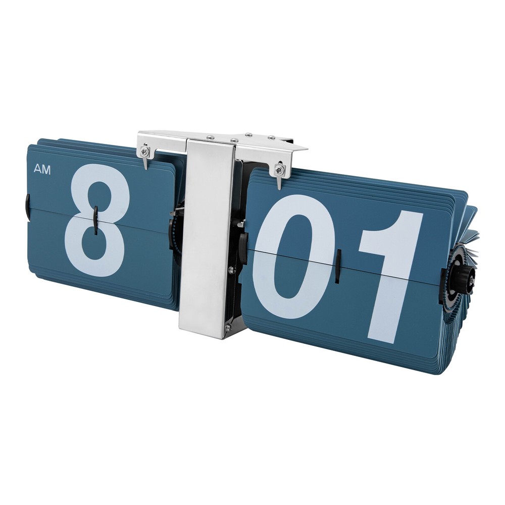 Retro Flip Clock with Large Digital Display for Wall or Tabletop Use
