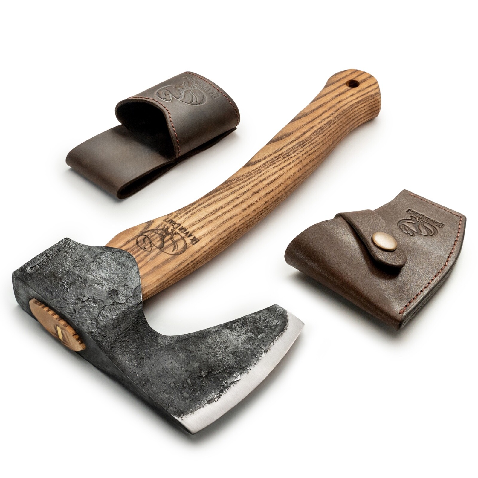 Compact Long-Bearded Bushcraft Hatchet AX6 BeaverCraft OFFICIAL