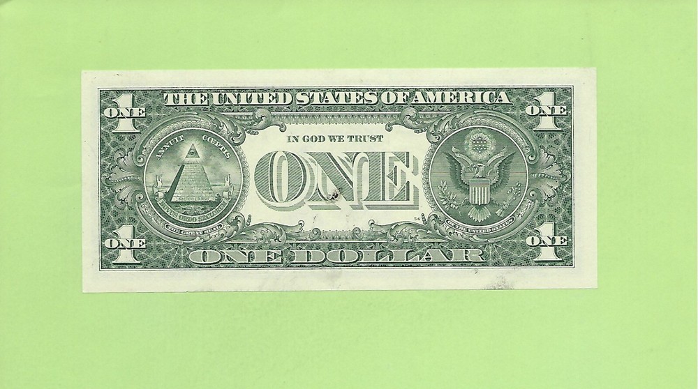 2017 ..UNCIRC $1 A 0310 6875 C .... 2017 $1 A-C NICE NOTE FRN