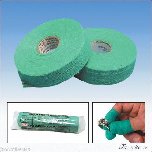 FINGER PROTECTION SELF-ADHESIVE GREEN SAFETY TAPE ROLLS 1" WIDE