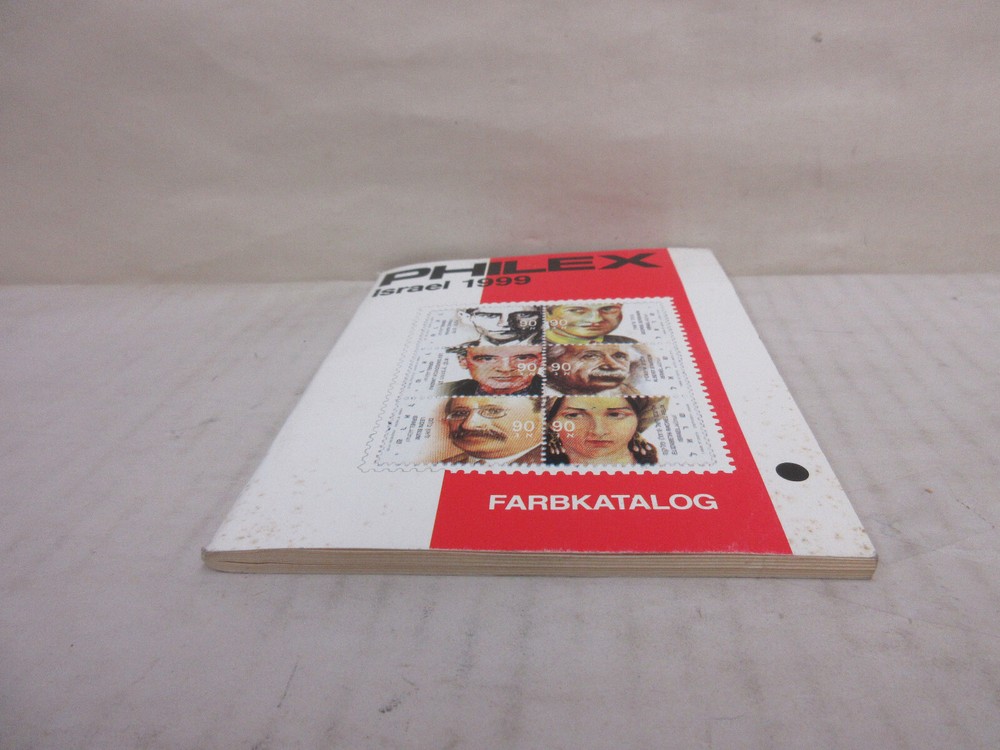 Philex Israel 1999 Farbkatalog German Language Stamp Price List Catalog