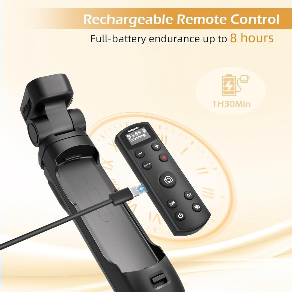 for SONY Camera Tripod Grip with Rechargeable Remote Control Wireless Mount