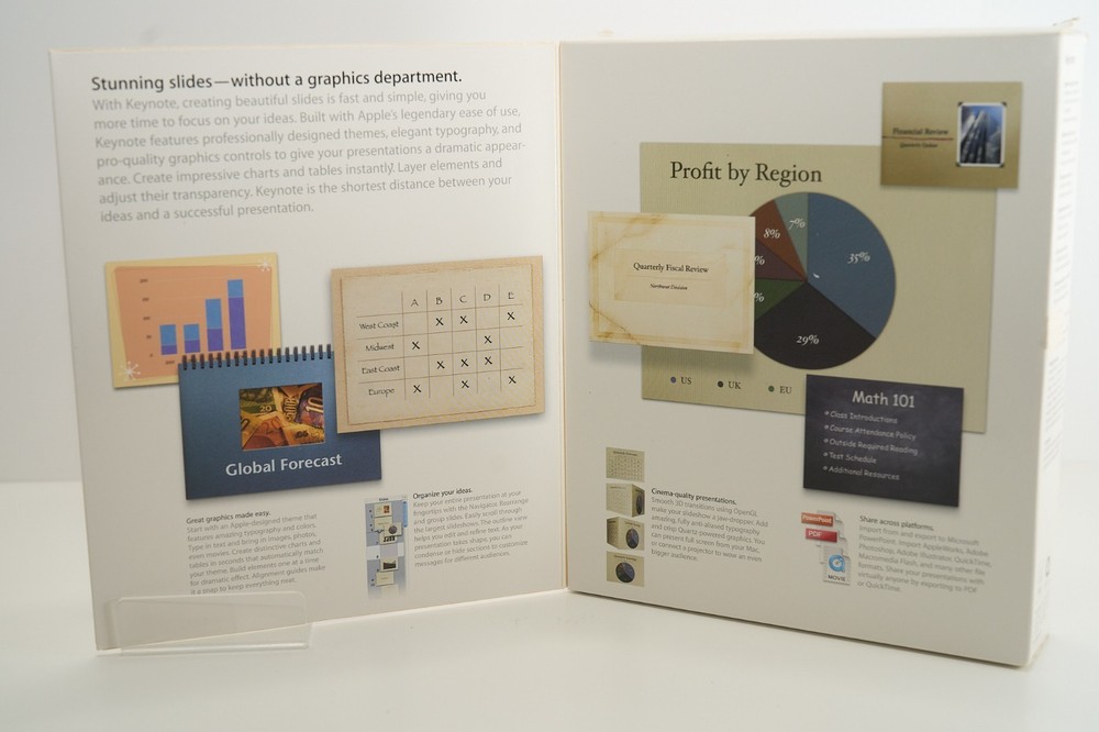 Apple Keynote 2003 Mac M8822Z/A