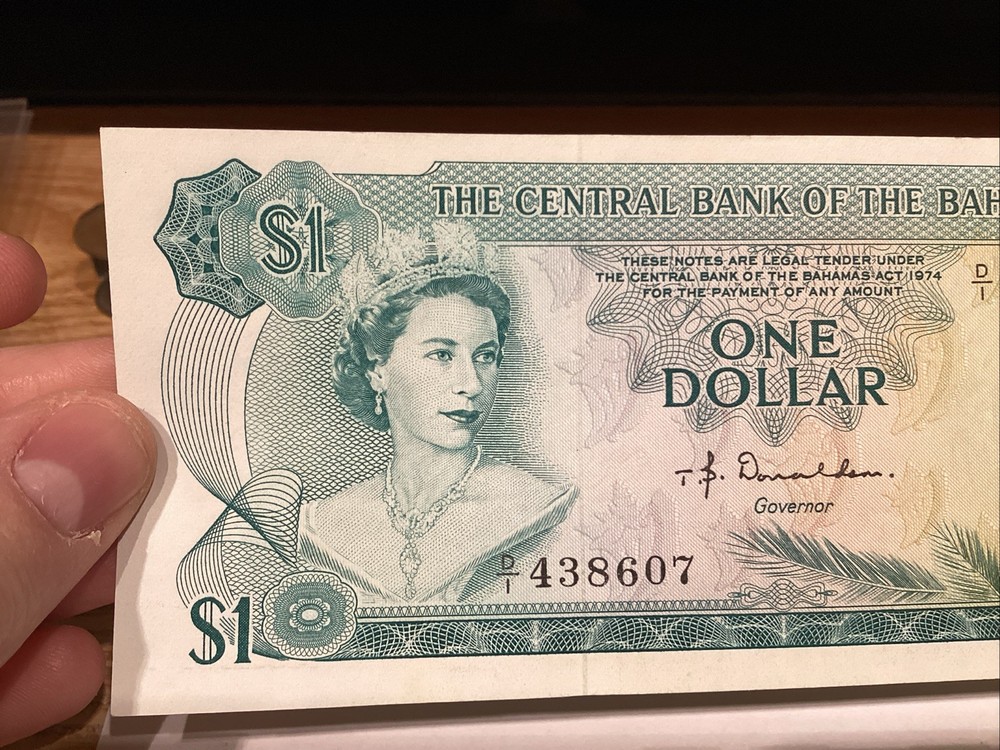 Bahamas 1974 $1 Pick 35A Gem CU