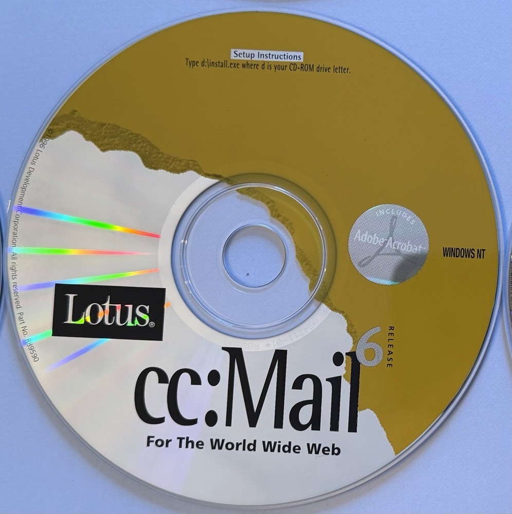 Vintage Lotus Notes CD Lot - 22 CDs from Business Partner Program