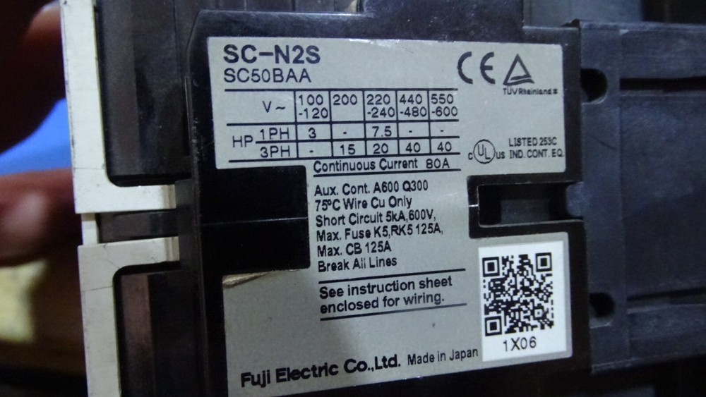 FUJI ELECTRIC SC-N2S SC50BAA