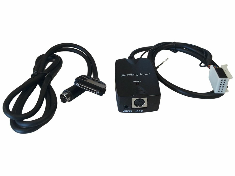 iPod iPhone Aux In Input Adapter Charging Cable for 2006 2007 VW Jetta Passat
