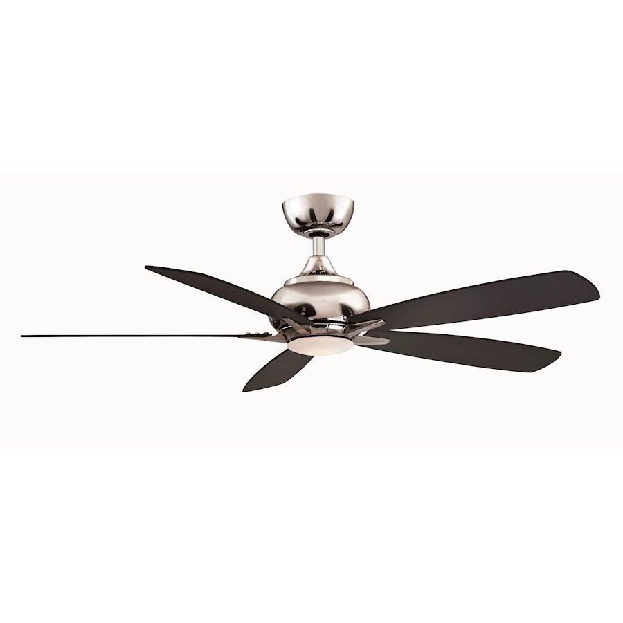 Fanimation Doren 52" Ceiling Fan, PN/LED Light Kit - FP8533PN
