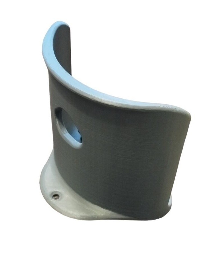 Holder on wall for oculus quest 3 virtual reality head set