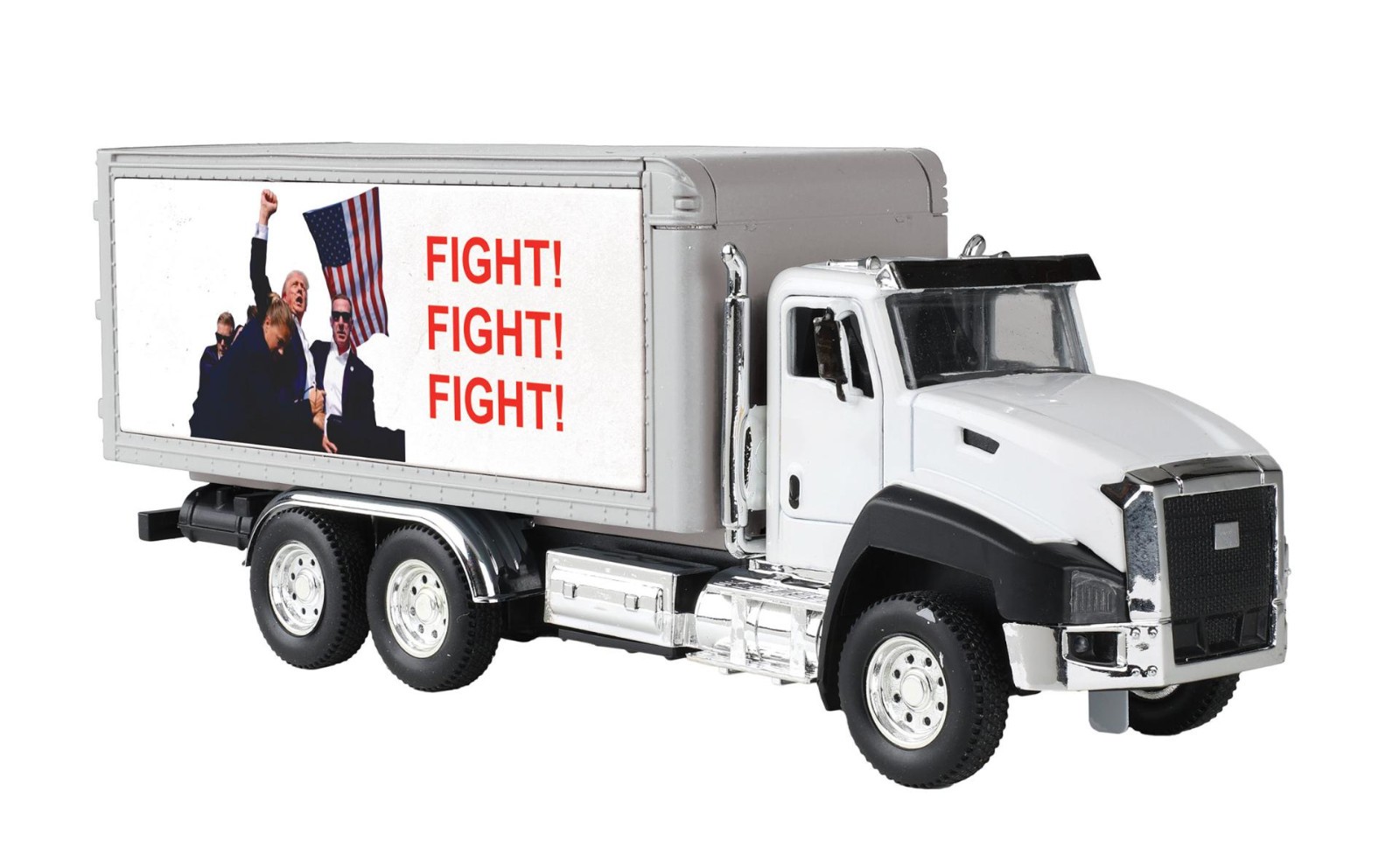 President Donald Trump "Fight, Fight, Fight" Box Truck MAGA