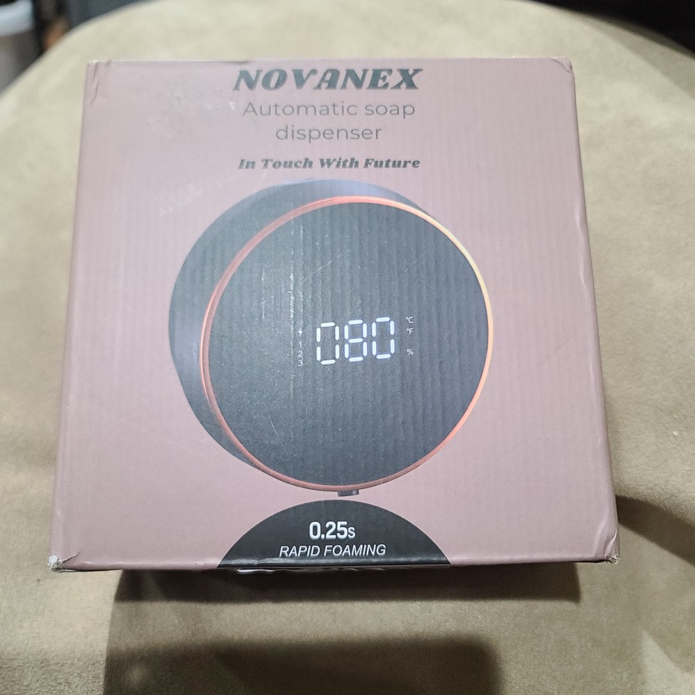 Novanex Automatic Soap Dispenser Liquid Bathroom: Wall Mount Touchless