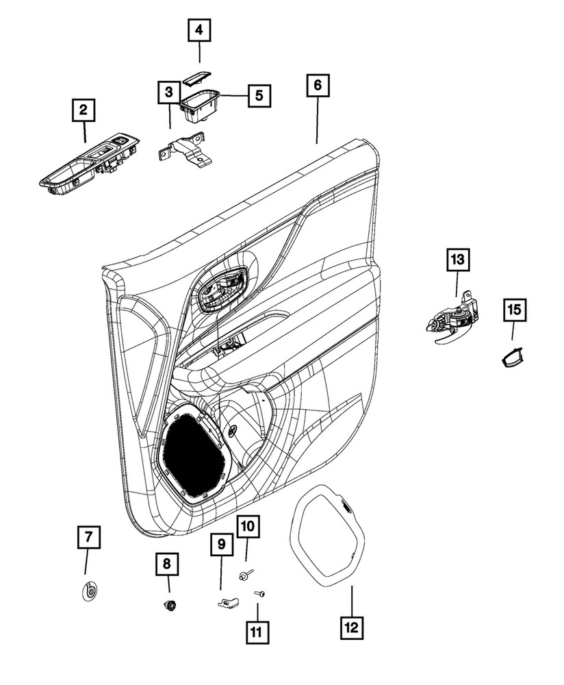 Genuine Mopar Rivet 68073393AA
