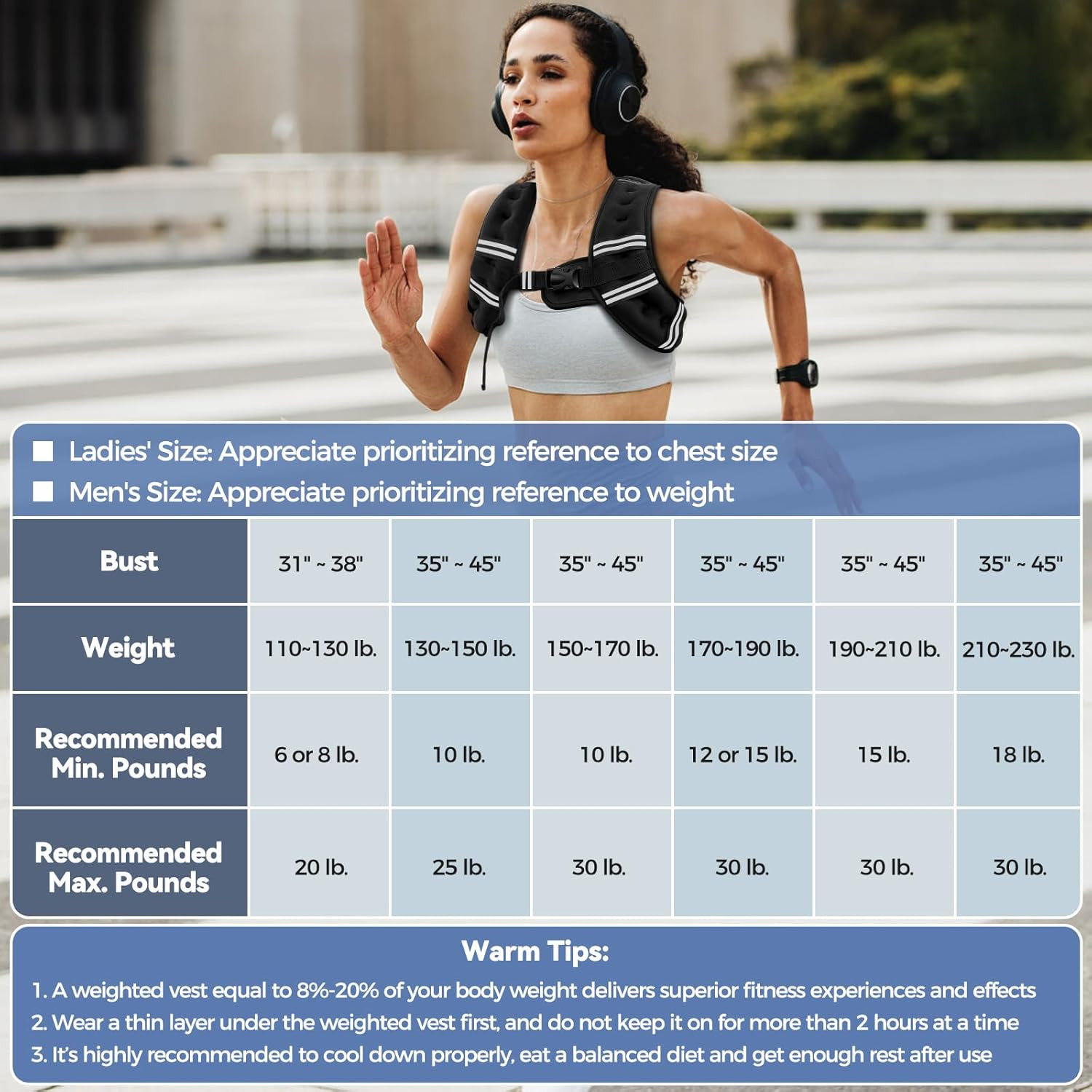 Universal Weighted Training Vest � Adjustable Fit & High-Visibility