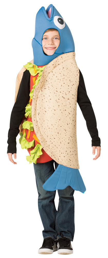 Fish Taco Costume 7-10 - Rasta Imposta