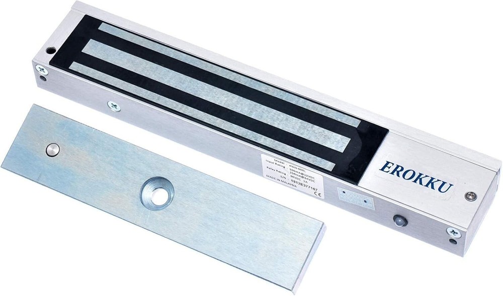 EROKKU 600lbs Commercial Electromagnetic Lock kit Wireless Access Remote Control