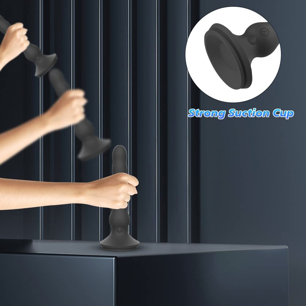 Vibrating Wave Anal Dildo Male Prostate Massager Vibrator Sex Toys for Men Women