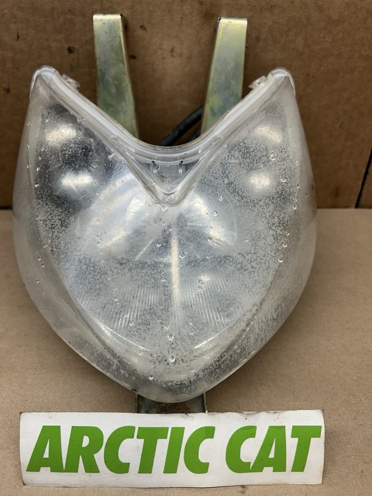 04-08 Arctic Cat DVX 400 Headlight Head Light Lens Frame Housing Socket