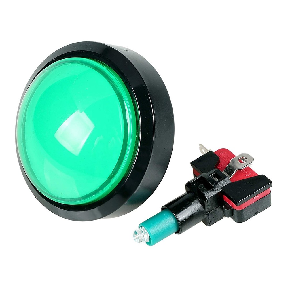 5x buttons 60mm dome 2.36 LED button with micro switch for Arcad3657
