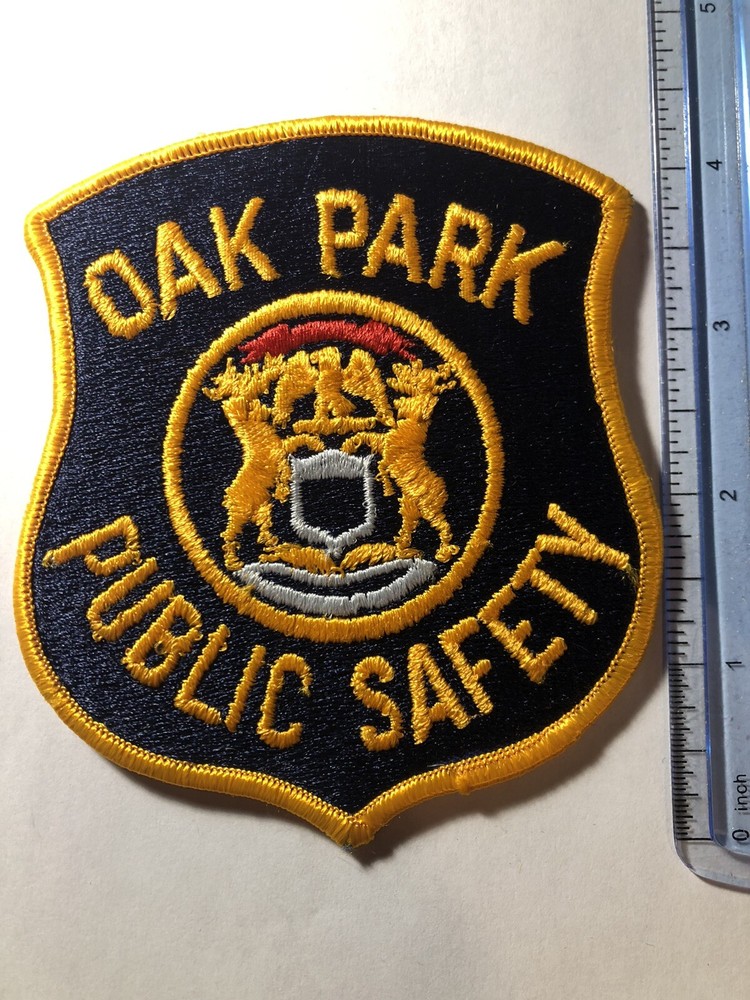 Oak Park Michigan Public Safety Patch